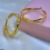 Round-X Ear Hoops Pairs