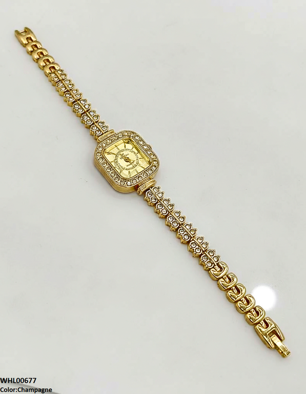 Square Stone Dial Women's Watch