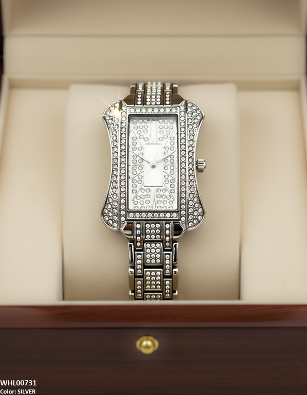 Rectangle Rhinestone Women's Watch