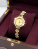 Round Stone Dial Women's Watch
