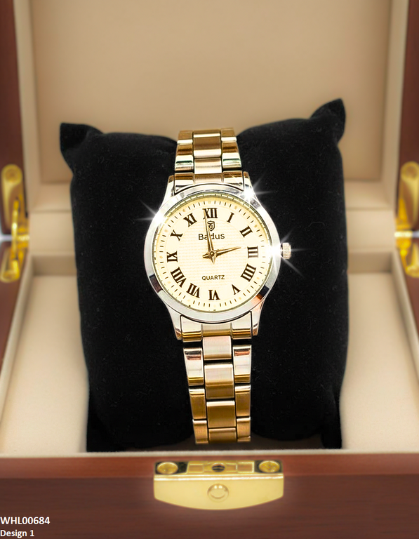 Round Dial Women's Watch