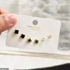Clover 3 Stud Tops Pair