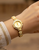 Round Stone Dial Women's Watch