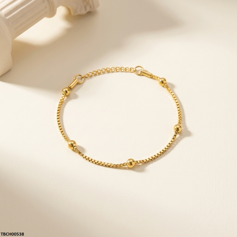 Stainless Steel Ball Bracelet