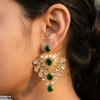 Heart Tear Drop Earrings