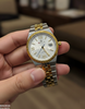 Round Honeycomb Dial Men's Watch