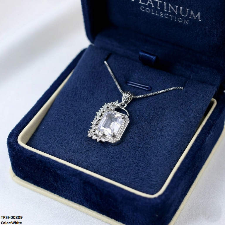 Leaf/Square Pendant
