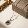 Leaf/Square Pendant