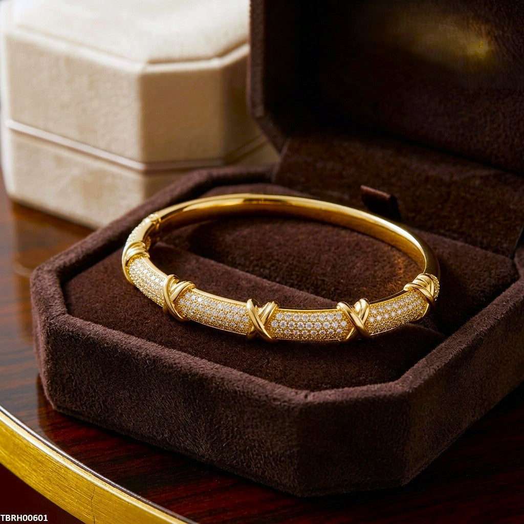 Cross Design Bracelet Openable
