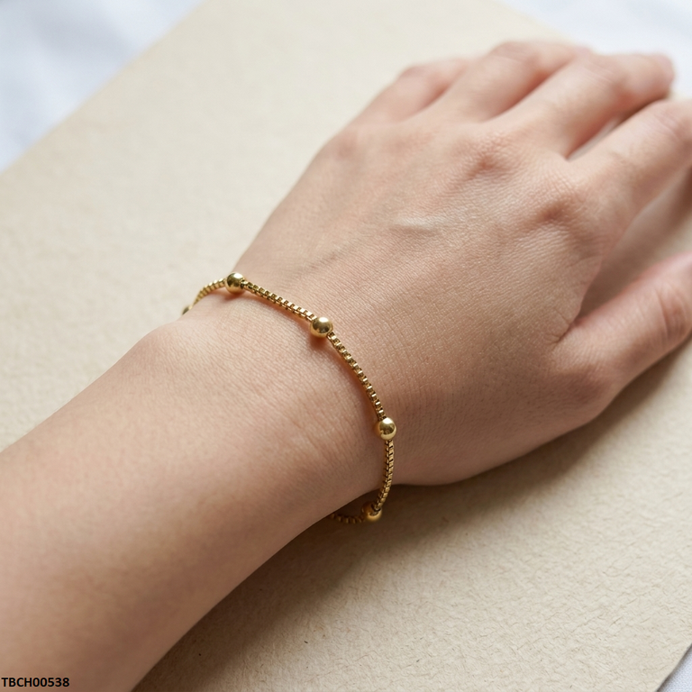 Stainless Steel Ball Bracelet