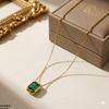 Stainless Steel Rectangle Drop Pendant