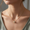 Stainless Steel Round Drop Pendant