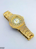 Rhinestone Round Dial Women's Watch