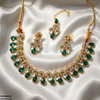 Flower/Tear Necklace Set