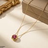 Stainless Steel Round Drop Pendant