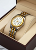 Round Stone Dial Women's Watch