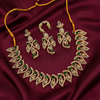 Oval Leaf Necklace Set