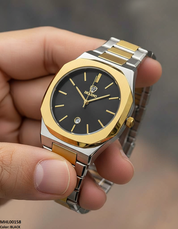 Round Dial Men's Watch