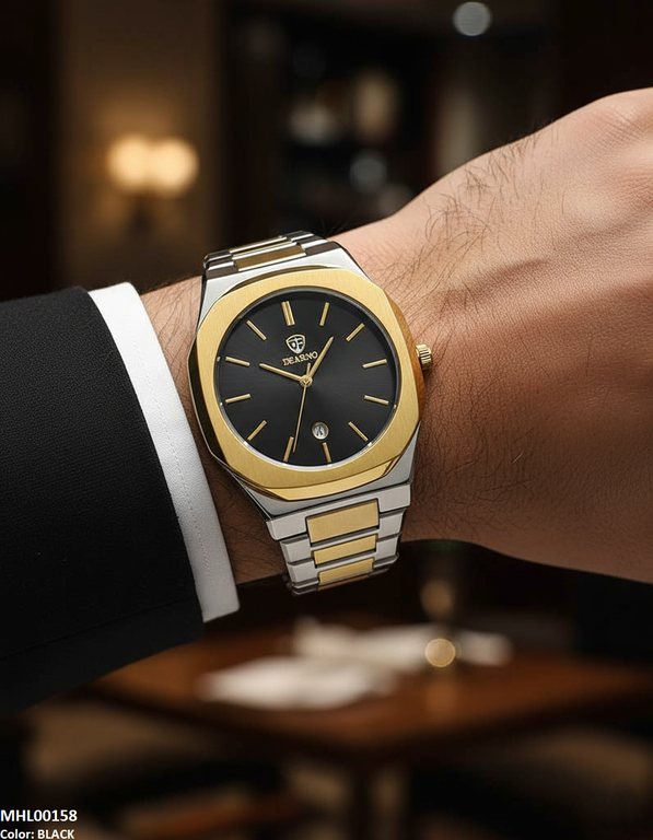 Round Dial Men's Watch