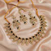 Oval Leaf Necklace Set