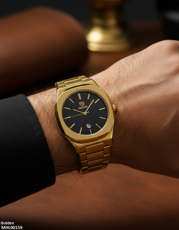 Round Dial Men's Watch