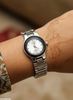 Round Stone Dial Women's Watch