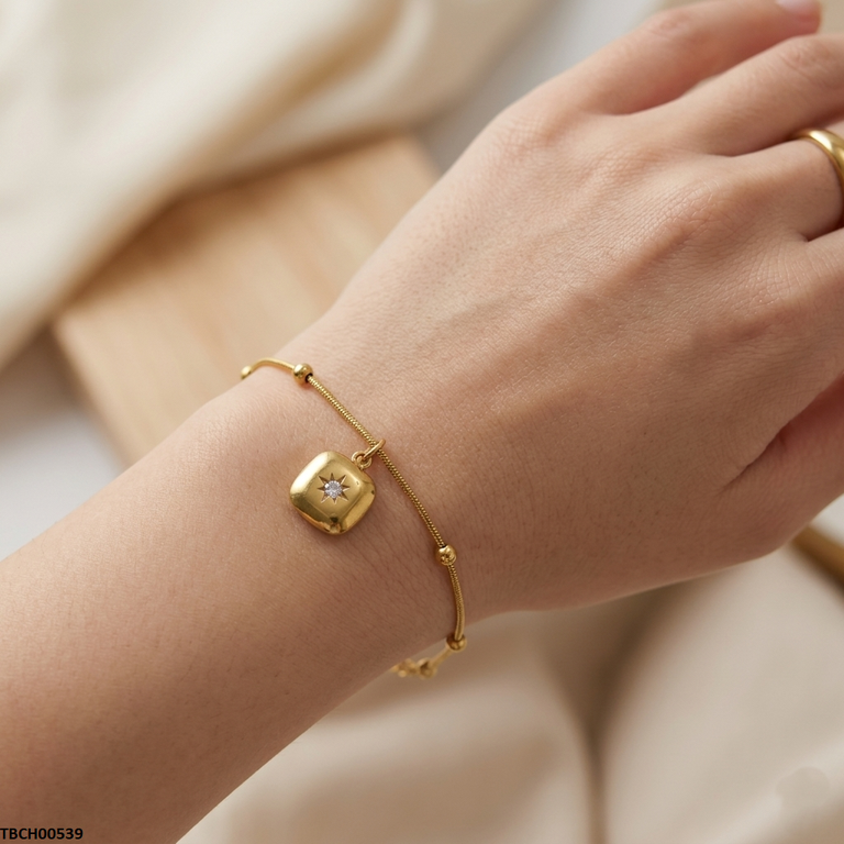 Stainless Steel Star Bracelet