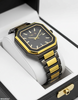 Square Bezel Men's Watch