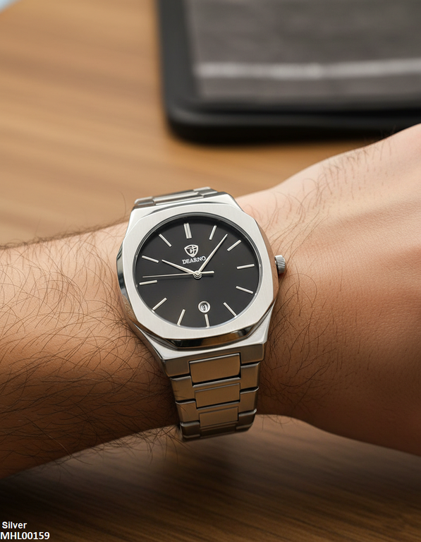 Round Dial Men's Watch