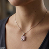 Leaf/Square Pendant