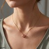 Stainless Steel Round Drop Pendant