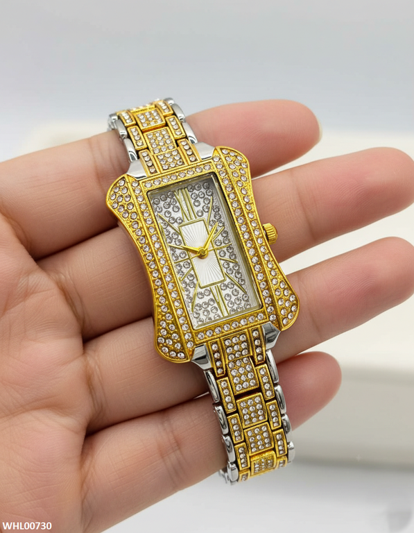 Rectangle Rhinestone Women's Watch