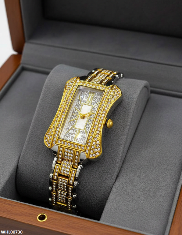 Rectangle Rhinestone Women's Watch