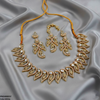 Oval Leaf Necklace Set