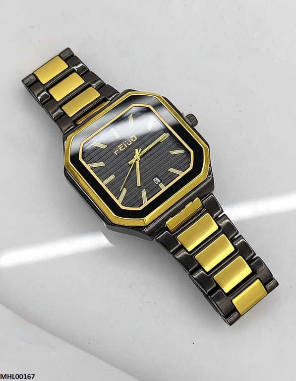 Square Bezel Men's Watch