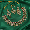 Oval Leaf Necklace Set
