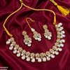 Flower/Tear Necklace Set