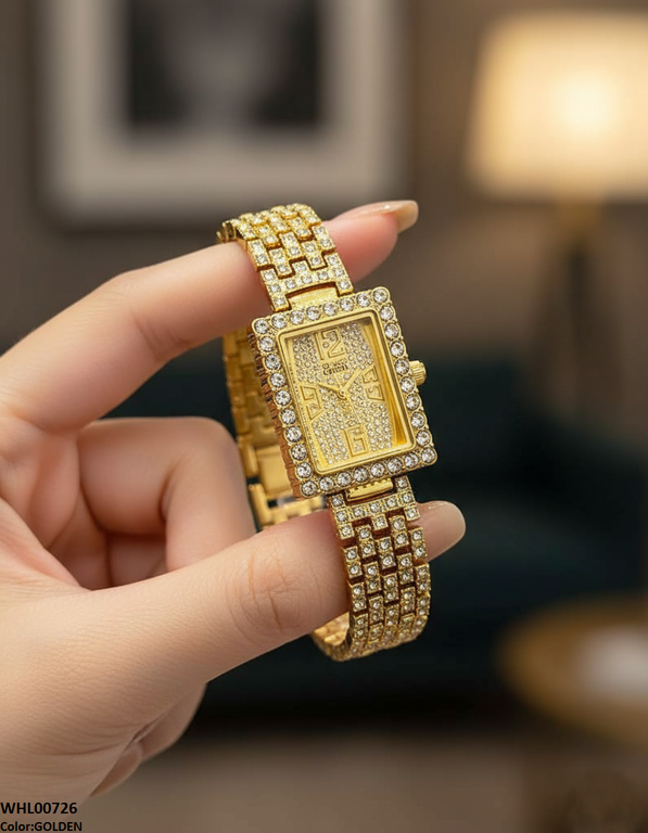 Rectangle Dial Women's Watch