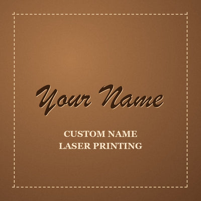 Custom name laser printing