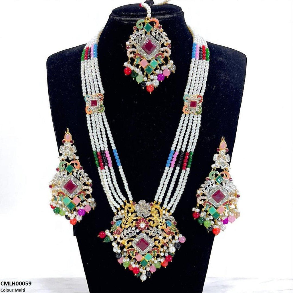 Pearl Flower Mala Set