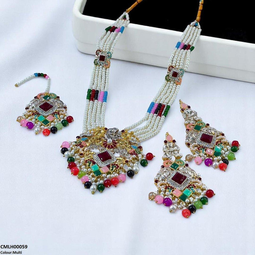 Pearl Flower Mala Set