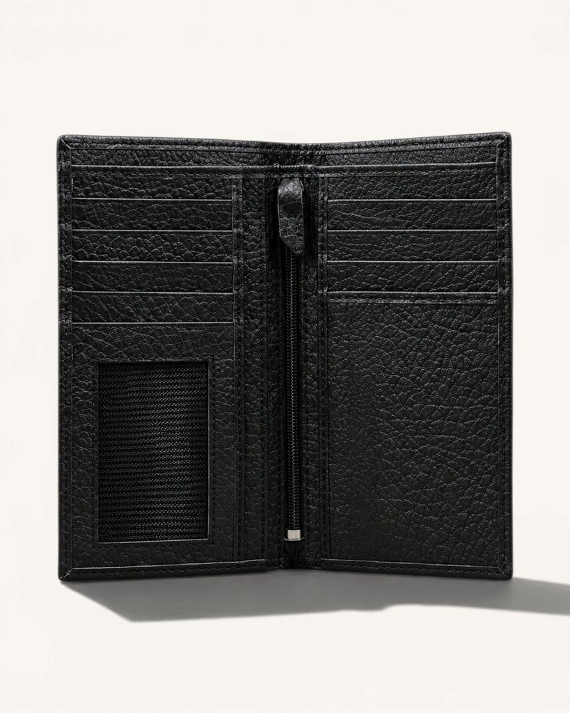 Genuine Leather Wallet (SL-098 Black)