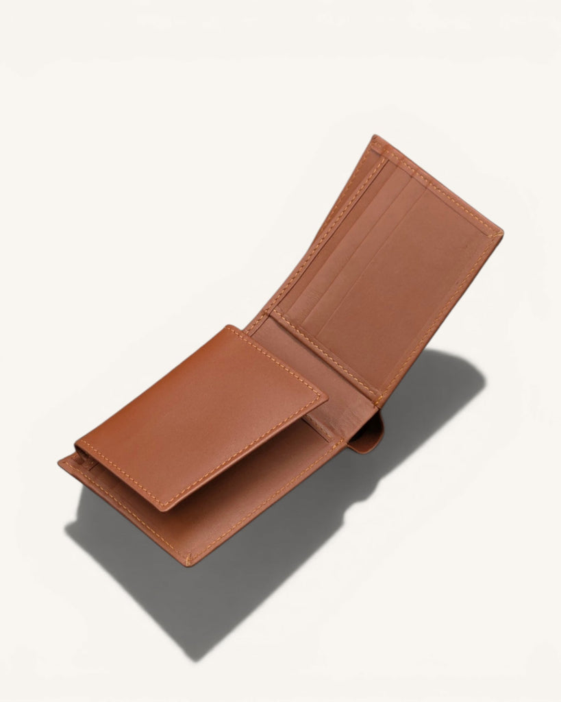 Genuine Leather Wallet (W-112 Black)
