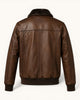 Men's Genuine Leather Jacket (J-0046)