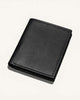Genuine Leather Wallet (W-901 Black Miled)