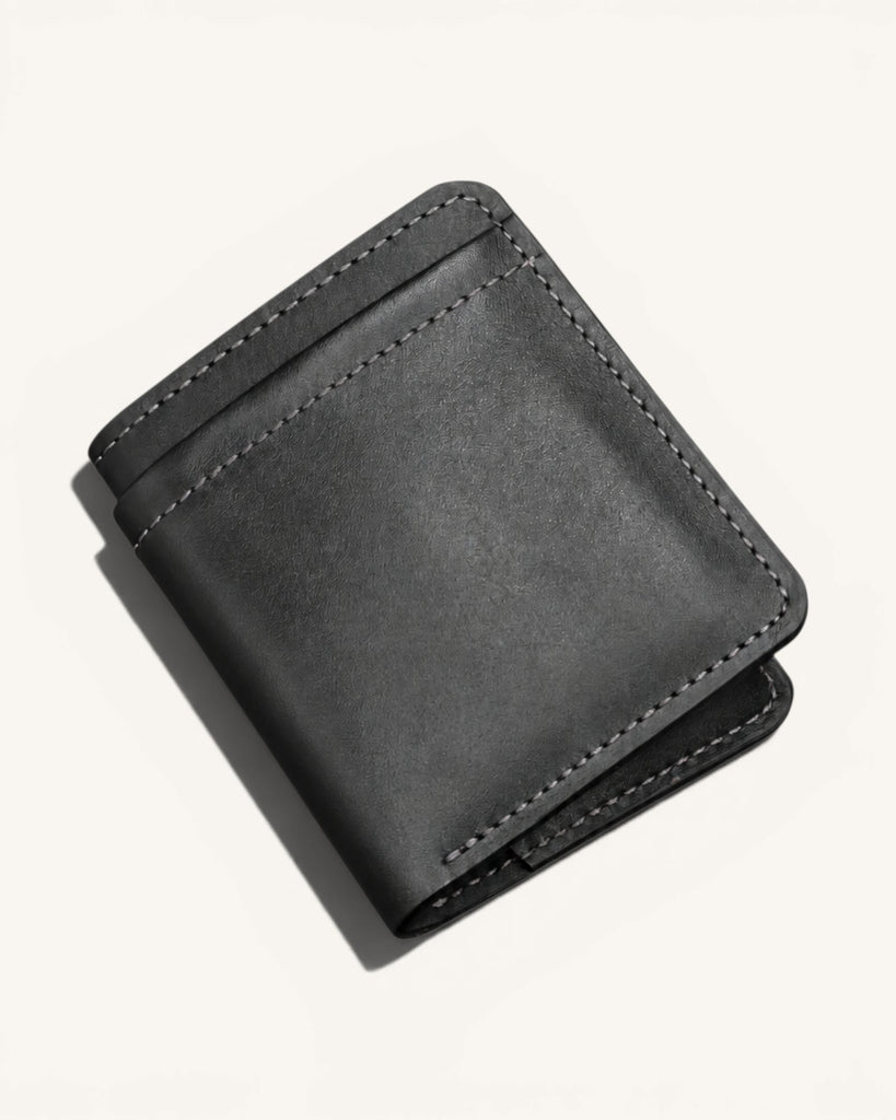 Magnetic Leather Wallet (W-MG81)