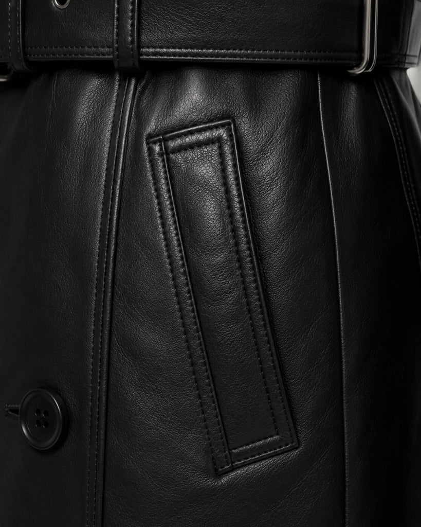 Women's Genuine Leather Jacket (JW-0062)