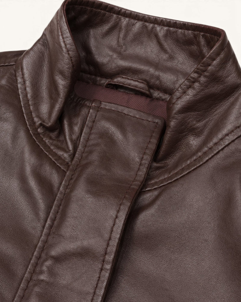 Women's Genuine Leather Jacket (JW-001)