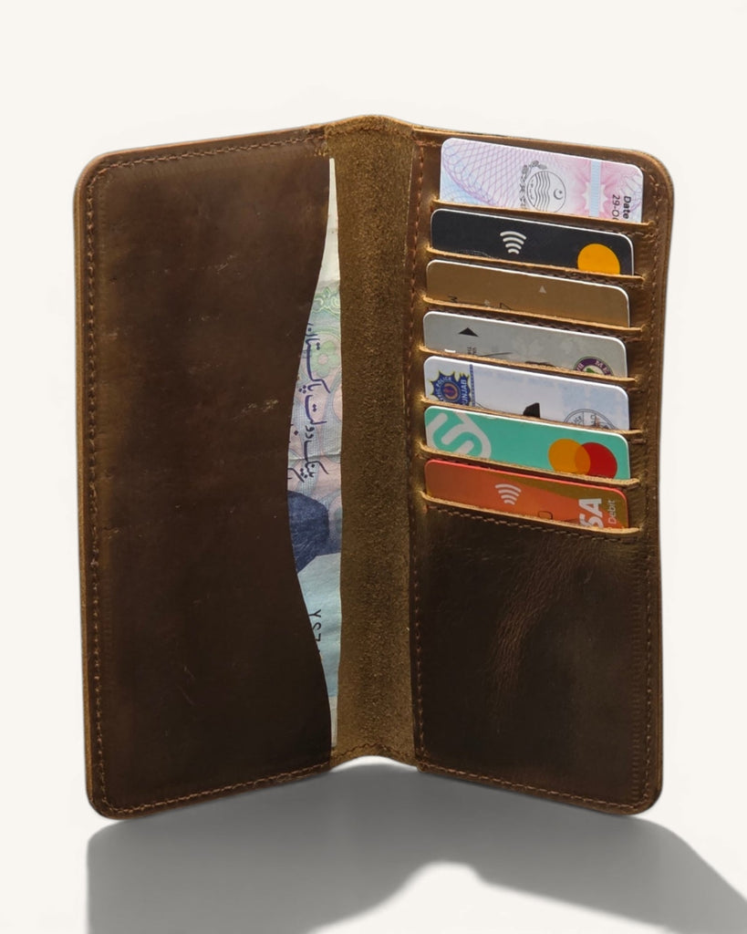 Genuine Leather Wallet (SL-102 – Light Brown)