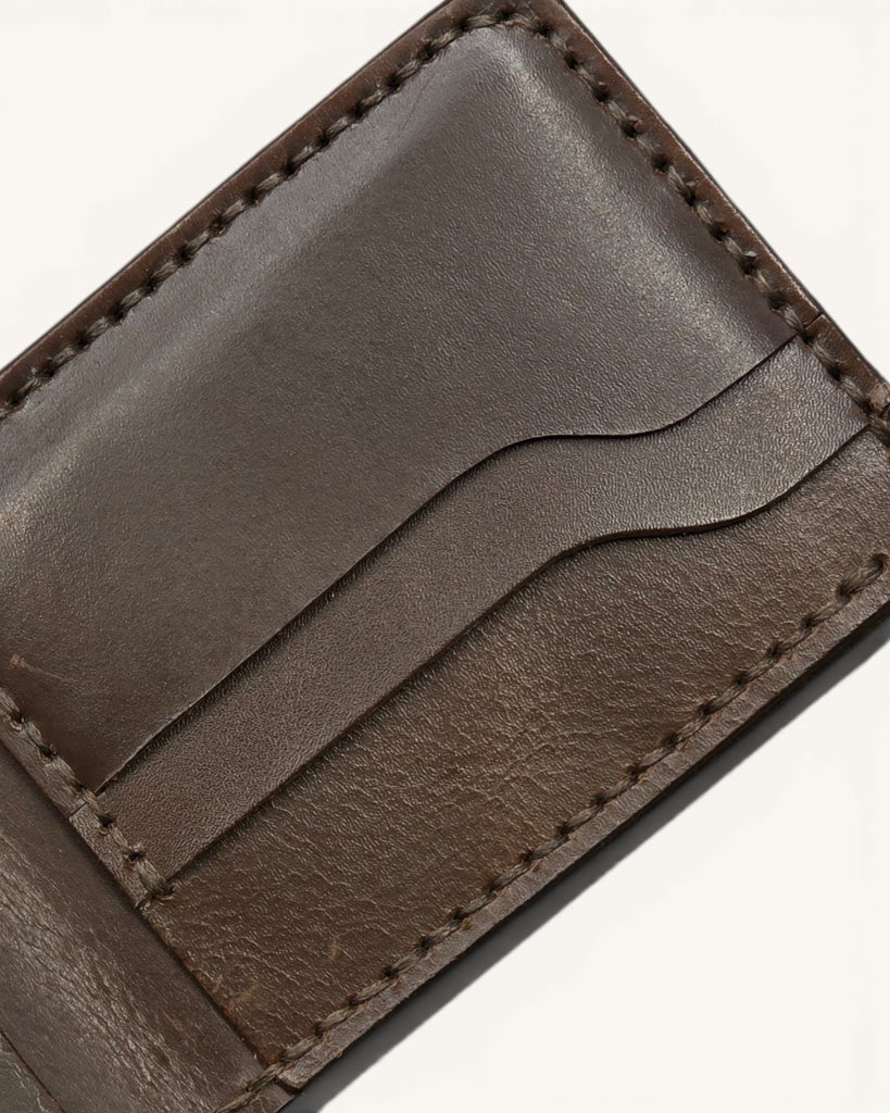 Handmade Genuine Leather Wallet (HM-002 Brown)